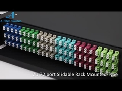 संरचित केबलिंग के लिए एलसी एलजीएक्स एमटीपी एमपीओ कैसेट मॉड्यूल 12 फाइबर 24 फाइबर