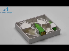 वॉल सॉकेट के लिए 1 कोर ABS FTTH फाइबर ऑप्टिक टर्मिनल बॉक्स अदृश्य