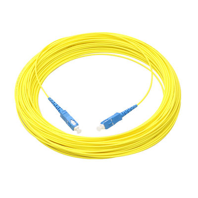 गुणवत्ता  FTTH Jumper Fiber Cable Assembly SC UPC To SC UPC Single Mode फैक्टरी
