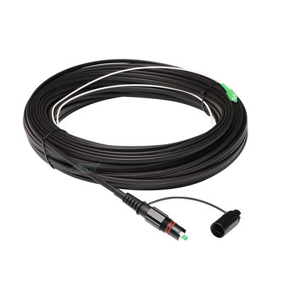 सिंगल ट्यूब सिंगलमोड FTTH सॉल्यूशन केबल OptiTap टू SC APC जम्पर टाइप