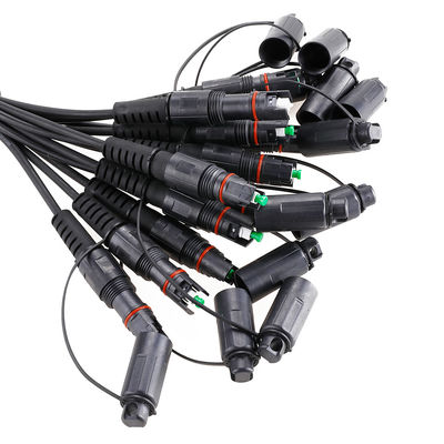 OptiTap Corning SC APC के लिए अनुकूलित FTTH वाटरप्रूफ पैच कॉर्ड