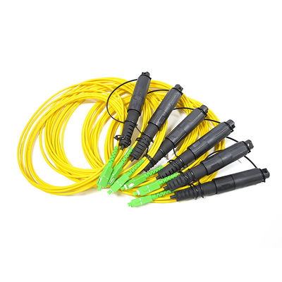 OptiTap Corning SC APC के लिए अनुकूलित FTTH वाटरप्रूफ पैच कॉर्ड