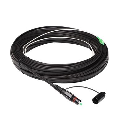 IP68 वाटरप्रूफ FTTH सॉल्यूशन, ऑप्टिटैप कनेक्टर के साथ फाइबर ऑप्टिक SC APC पैच कॉर्ड