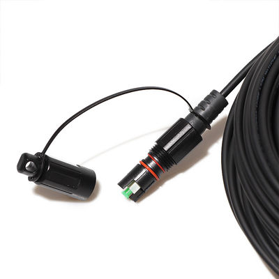 OptiTap SC फाइबर पैच कॉर्ड सिंगल G657A1 3.0mm वाटरप्रूफ आउटडोर के लिए