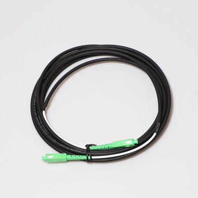 SC APC UPC FTTH फाइबर ऑप्टिक ड्रॉप केबल G657A G652D सिम्पलेक्स डुप्लेक्स