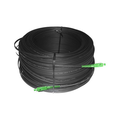 SC UPC SC APC फाइबर केबल पैच कॉर्ड, जम्पर FTTH आउटडोर ड्रॉप केबल G657A