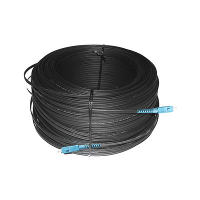 SC UPC SC APC फाइबर केबल पैच कॉर्ड, जम्पर FTTH आउटडोर ड्रॉप केबल G657A