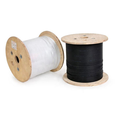 दूरसंचार के लिए 1 कोर टोनेबल G657A1 G657A2 G657A3 FTTP टाइट बफर्ड इंडोर/आउटडोर ड्रॉप केबल, फ्लैट ड्रॉप केबल
