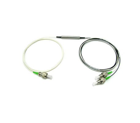WDM नेटवर्क सिस्टम के लिए 1X2 FWDM DWDM फाइबर ऑप्टिक स्प्लिटर 3 पोर्ट 100G 200G