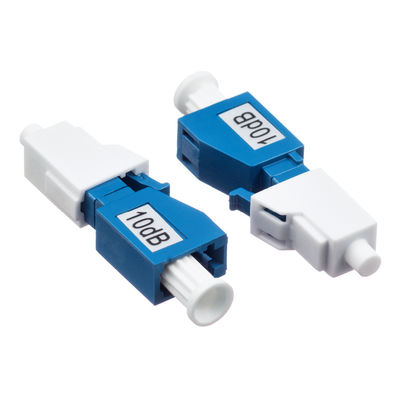 सिम्पलेक्स एसएम फाइबर ऑप्टिक एटेन्यूएटर 5dB LC UPC मेल टू फीमेल टाइप