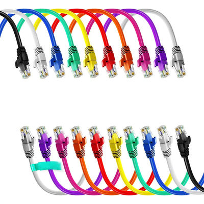 कंप्यूटर के लिए अनुकूलित ईथरनेट पैच केबल, पैच कॉर्ड Rj45 कैट 6