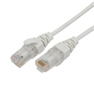 अनुकूलित Cat6A ईथरनेट पैच केबल, S FTP स्लिम पैच कॉर्ड 5m 1m लंबाई के साथ